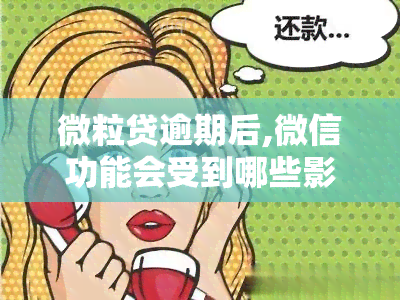 微粒贷逾期后,微信功能会受到哪些影响，微粒贷逾期后，你的微信功能将面临这些影响！