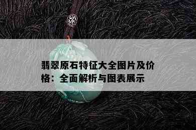 翡翠原石特征大全图片及价格：全面解析与图表展示