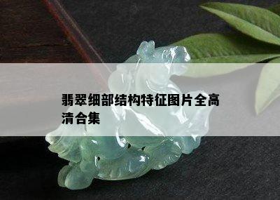 翡翠细部结构特征图片全高清合集