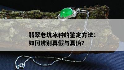 翡翠老坑冰种的鉴定方法：如何辨别真假与真伪？