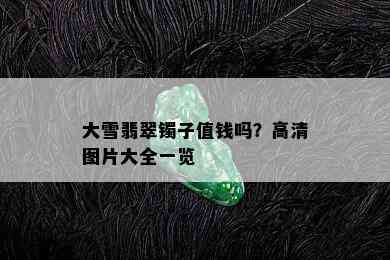 大雪翡翠镯子值钱吗？高清图片大全一览