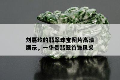 刘嘉玲的翡翠珠宝图片高清展示，一华贵翡翠首饰风采