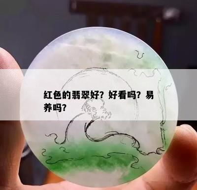 红色的翡翠好？好看吗？易养吗？