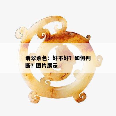 翡翠紫色：好不好？如何判断？图片展示