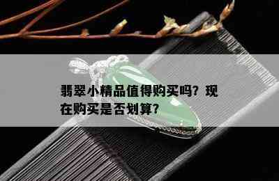 翡翠小精品值得购买吗？现在购买是否划算？