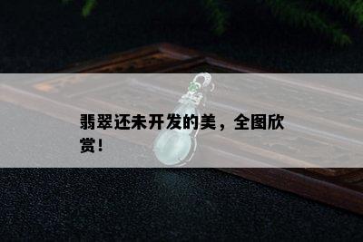 翡翠还未开发的美，全图欣赏！