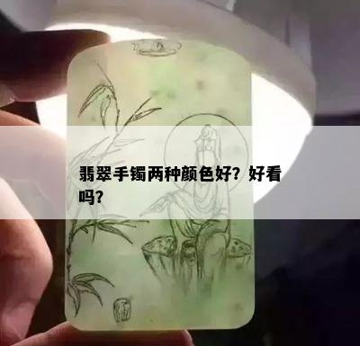 翡翠手镯两种颜色好？好看吗？