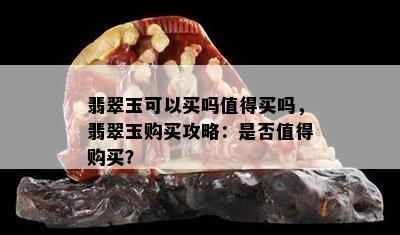 翡翠玉可以买吗值得买吗，翡翠玉购买攻略：是否值得购买？