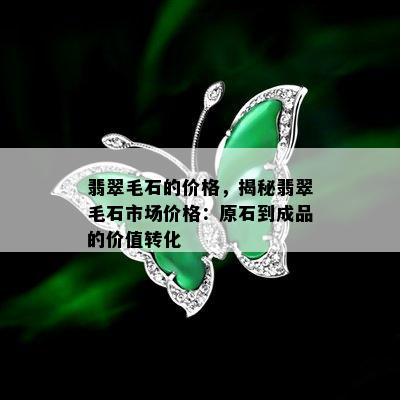 翡翠毛石的价格，揭秘翡翠毛石市场价格：原石到成品的价值转化