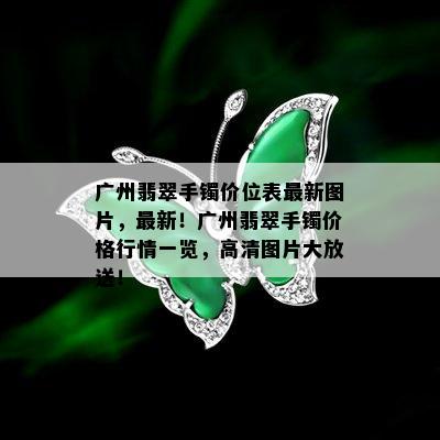 广州翡翠手镯价位表最新图片，最新！广州翡翠手镯价格行情一览，高清图片大放送！