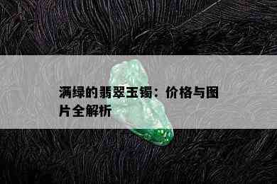 满绿的翡翠玉镯：价格与图片全解析