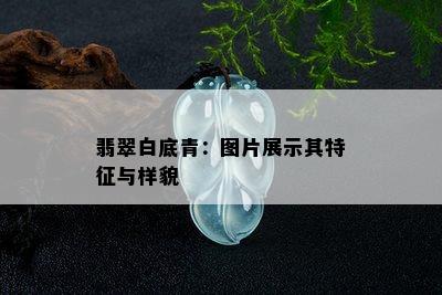 翡翠白底青：图片展示其特征与样貌