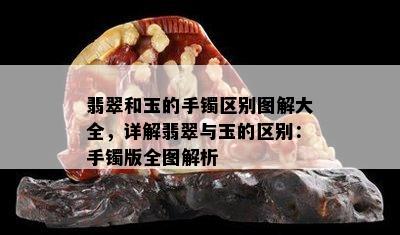 翡翠和玉的手镯区别图解大全，详解翡翠与玉的区别：手镯版全图解析