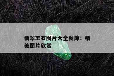 翡翠玉石图片大全图库：精美图片欣赏