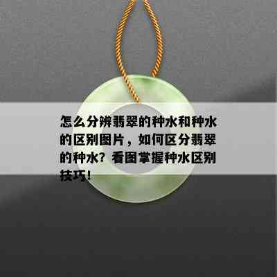 怎么分辨翡翠的种水和种水的区别图片，如何区分翡翠的种水？看图掌握种水区别技巧！