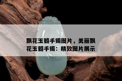 飘花玉髓手镯图片，美丽飘花玉髓手镯：精致图片展示