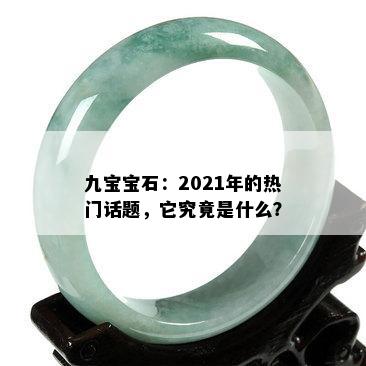 九宝宝石：2021年的热门话题，它究竟是什么？