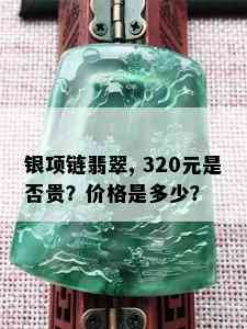 银项链翡翠, 320元是否贵？价格是多少？