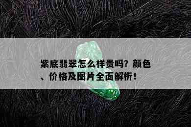 紫底翡翠怎么样贵吗？颜色、价格及图片全面解析！