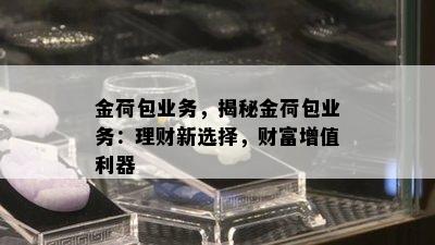 金荷包业务，揭秘金荷包业务：理财新选择，财富增值利器