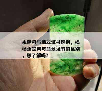 永楚料与翡翠证书区别，揭秘永楚料与翡翠证书的区别，您了解吗？