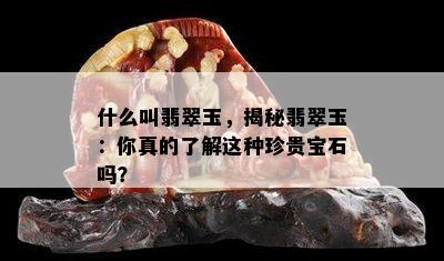 什么叫翡翠玉，揭秘翡翠玉：你真的了解这种珍贵宝石吗？