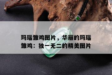 玛瑙雏鸡图片，华丽的玛瑙雏鸡：独一无二的精美图片