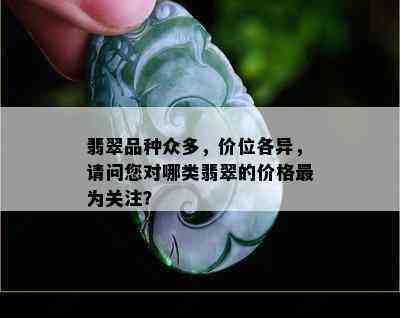 翡翠品种众多，价位各异，请问您对哪类翡翠的价格最为关注？