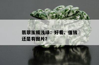 翡翠玉镯浅绿：好看、值钱还是有图片？