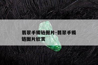 翡翠手镯链图片-翡翠手镯链图片欣赏