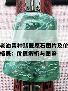 老油青种翡翠原石图片及价格表：价值解析与图鉴