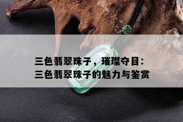 三色翡翠珠子，璀璨夺目：三色翡翠珠子的魅力与鉴赏