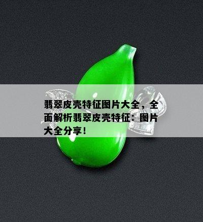 翡翠皮壳特征图片大全，全面解析翡翠皮壳特征：图片大全分享！