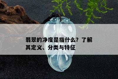 翡翠的净度是指什么？了解其定义、分类与特征