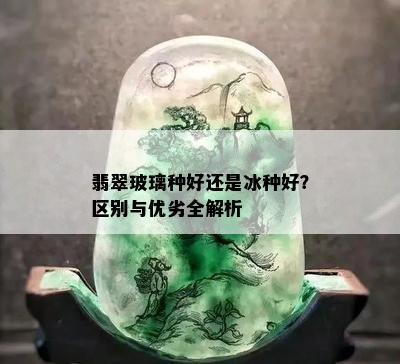 翡翠玻璃种好还是冰种好？区别与优劣全解析