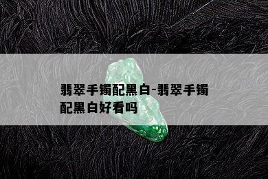 翡翠手镯配黑白-翡翠手镯配黑白好看吗