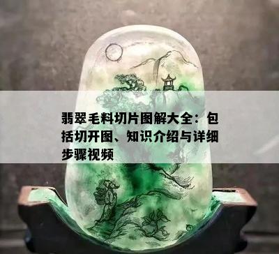 翡翠毛料切片图解大全：包括切开图、知识介绍与详细步骤视频