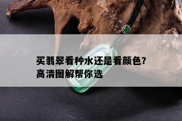 买翡翠看种水还是看颜色？高清图解帮你选