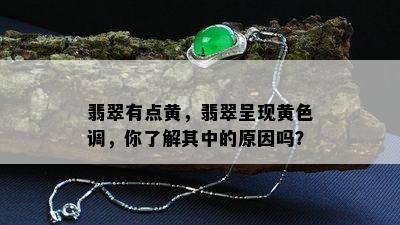 翡翠有点黄，翡翠呈现黄色调，你了解其中的原因吗？