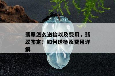 翡翠怎么送检以及费用，翡翠鉴定：如何送检及费用详解