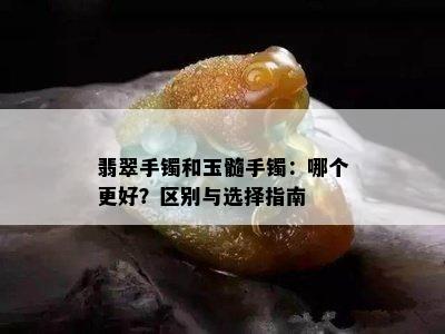 翡翠手镯和玉髓手镯：哪个更好？区别与选择指南