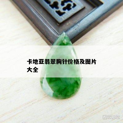 卡地亚翡翠胸针价格及图片大全