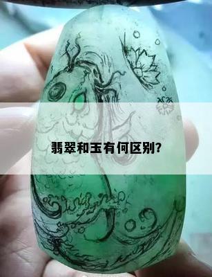 翡翠和玉有何区别？