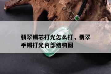 翡翠镯芯打光怎么打，翡翠手镯打光内部结构图