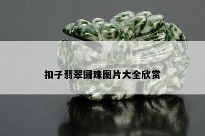 扣子翡翠圆珠图片大全欣赏