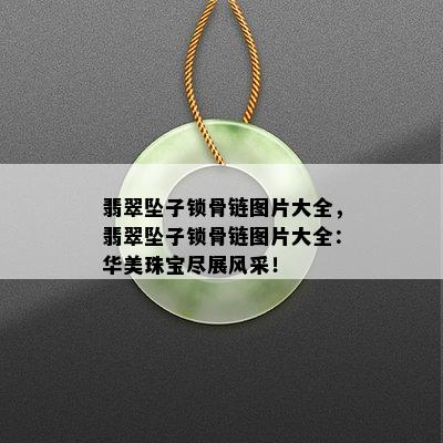 翡翠坠子锁骨链图片大全，翡翠坠子锁骨链图片大全：华美珠宝尽展风采！