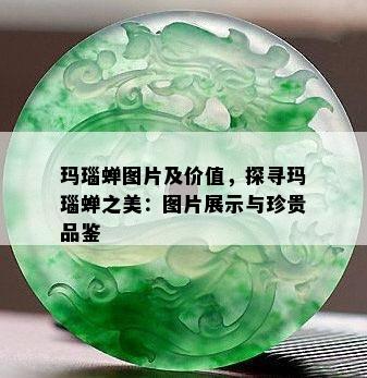 玛瑙蝉图片及价值，探寻玛瑙蝉之美：图片展示与珍贵品鉴