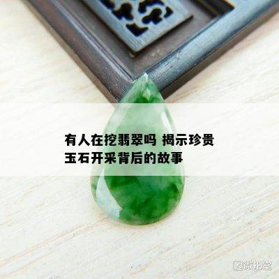 有人在挖翡翠吗 揭示珍贵玉石开采背后的故事