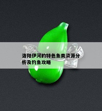 洛阳伊河的特色鱼类资源分析及钓鱼攻略