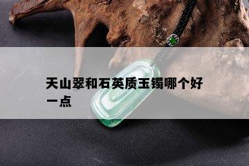 天山翠和石英质玉镯哪个好一点